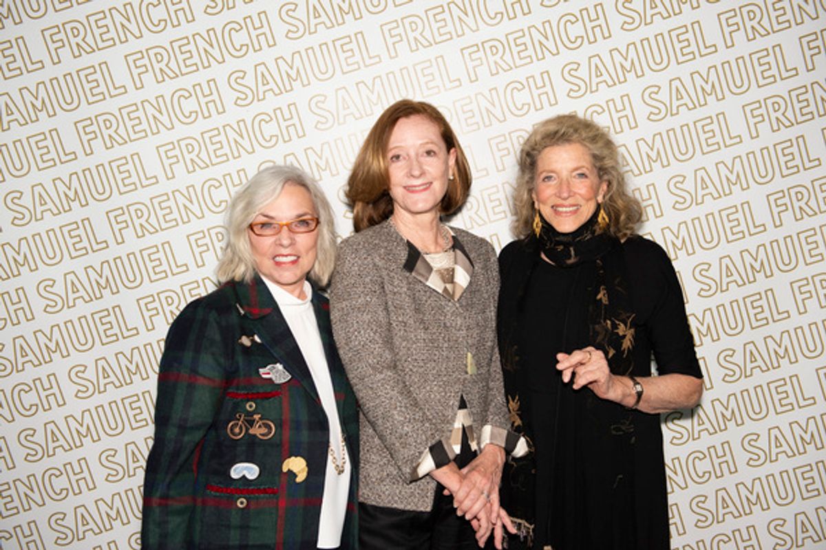 Marsha Norman, Heidi Ettinger, and Lucy Simon at 