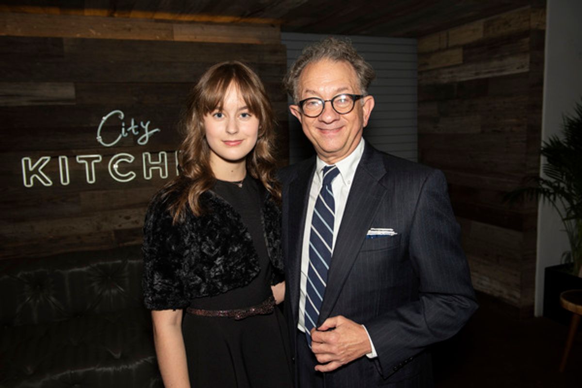 Sydney Lucas and William Ivey Long at 