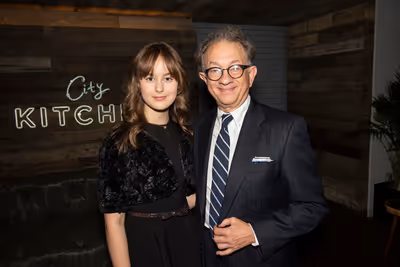 Sydney Lucas and William Ivey Long Photo
