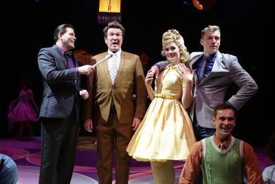 Marty McNamee (Corny Collins), Kevin B. McGlynn (Harriman F. Spritzer), Marie Eife (A Photo