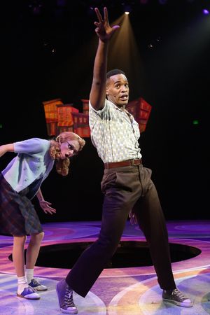 Christina Emily Jackson (Penny Pingleton) and Stephen Scott Wormley (Seaweed J. Stubbs) @ BroadwayWorld Christina Emily Jackson (Penny Pingleton) and Stephen Scott Wormley (Seaweed J. Stubb Photo