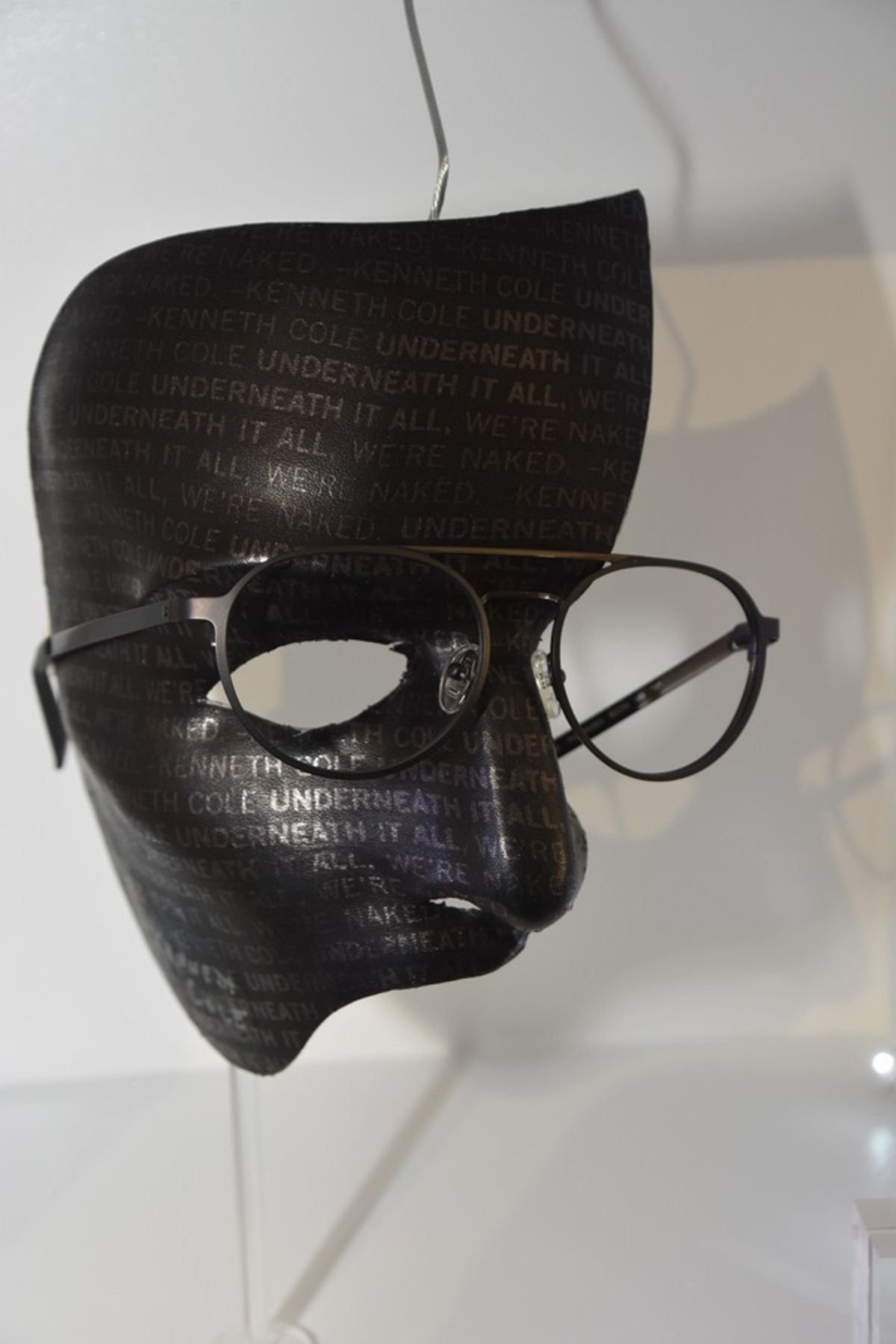 The Mask Of Truth, Kenneth Cole at 