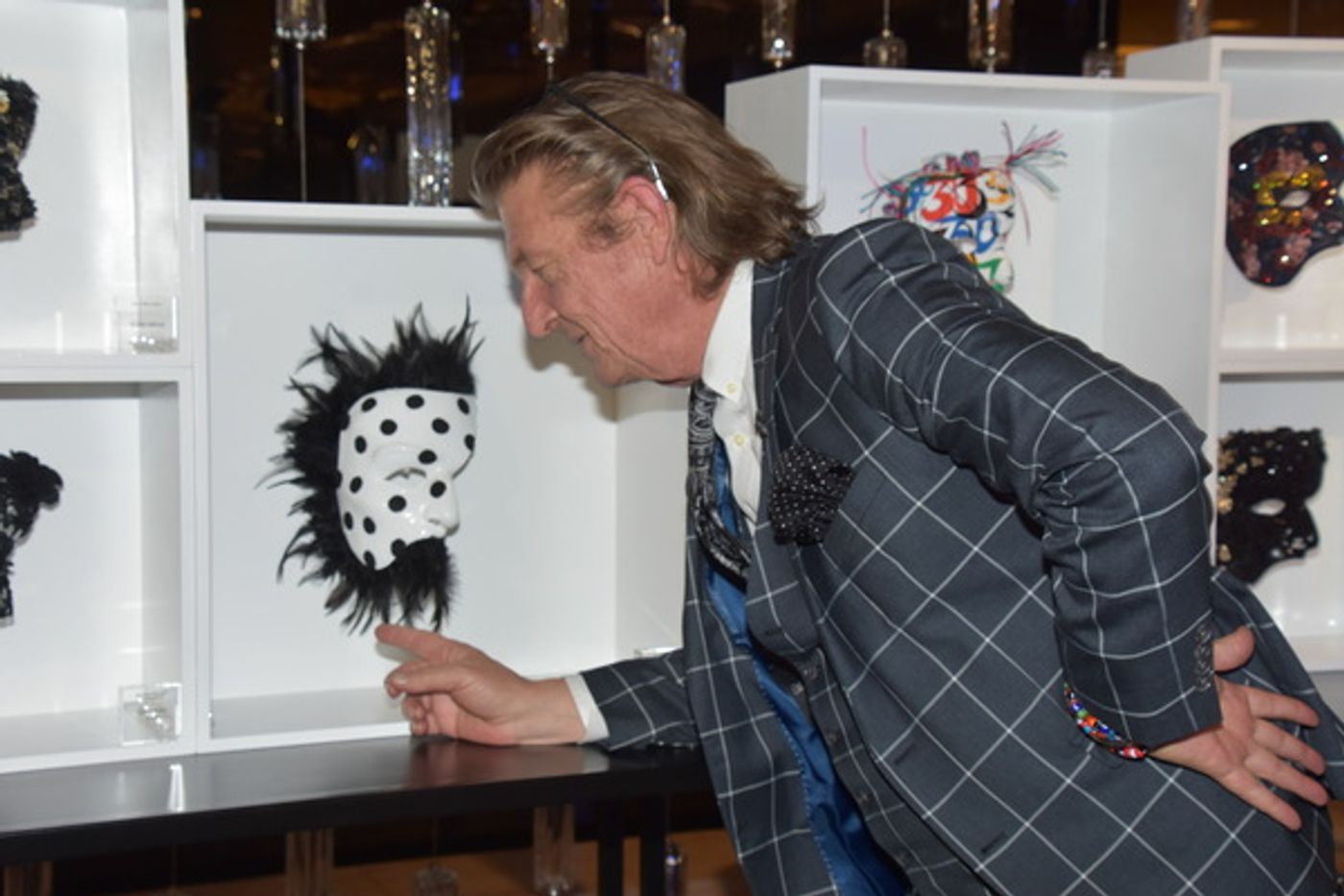 Photo Coverage: 30 Designers Show Off PHANTOM OF THE OPERA Masks  Image