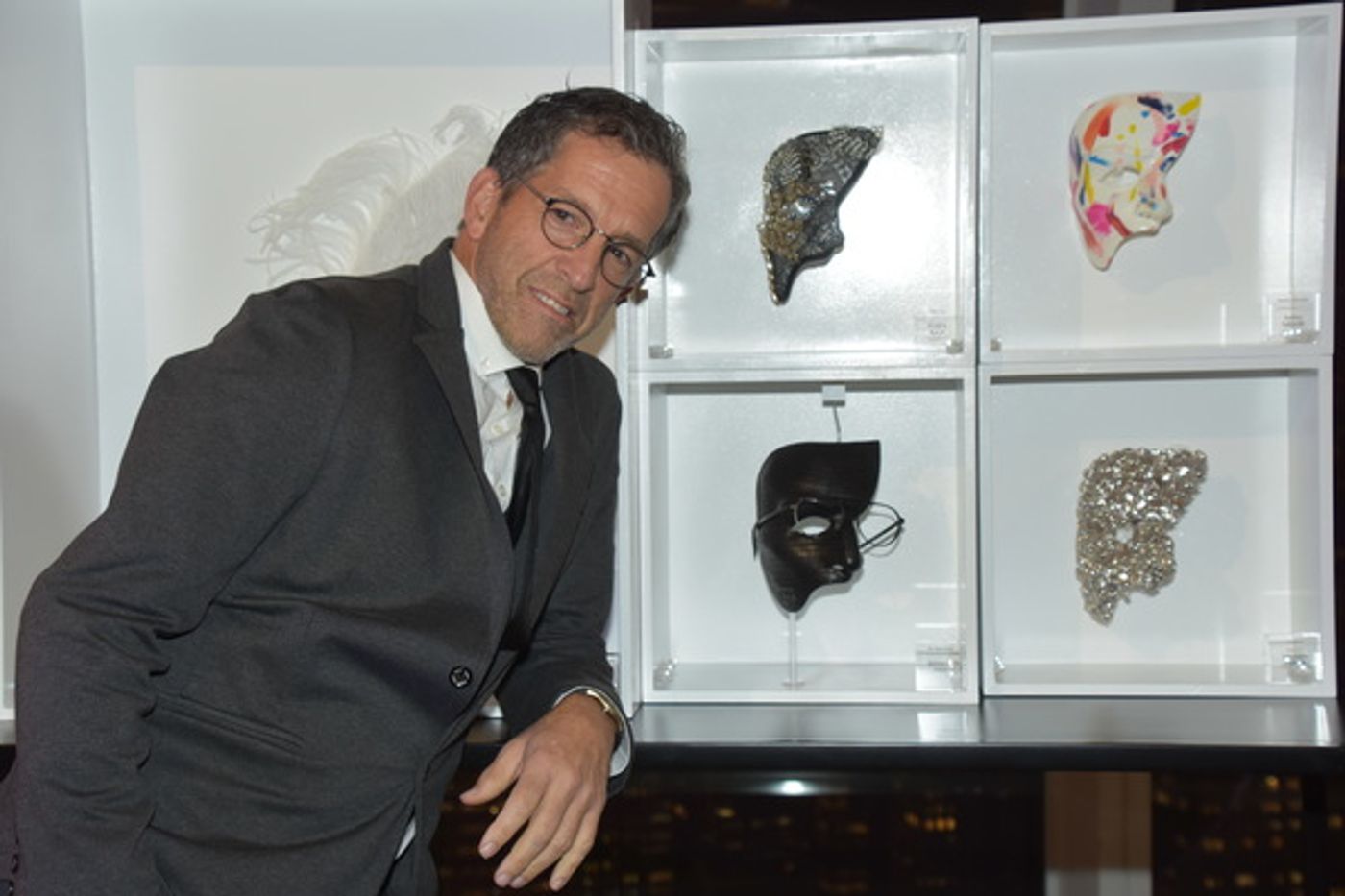Photo Coverage: 30 Designers Show Off PHANTOM OF THE OPERA Masks  Image