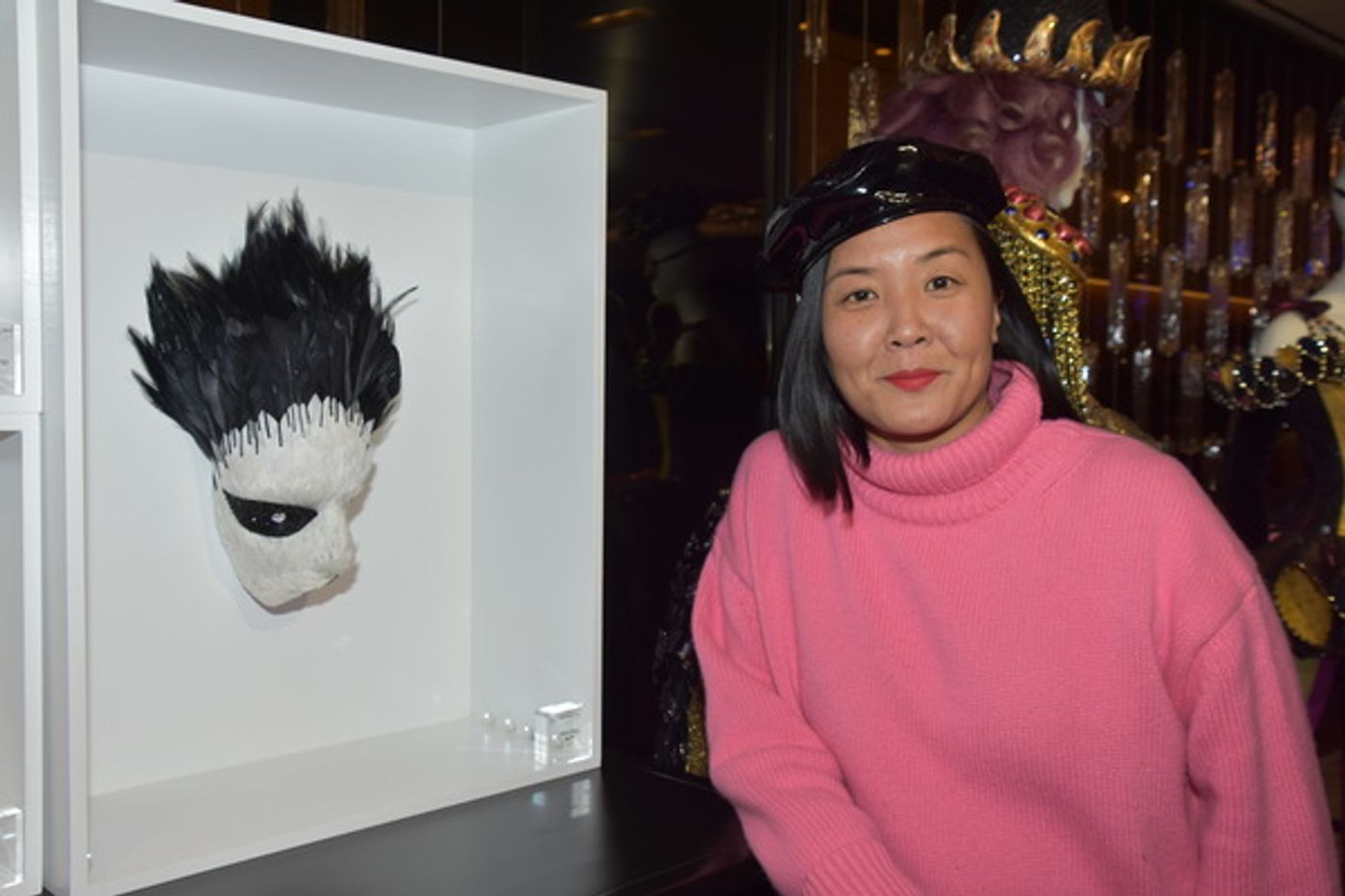 Photo Coverage: 30 Designers Show Off PHANTOM OF THE OPERA Masks  Image