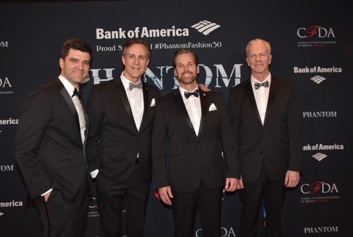 Ben Crawford, Howard McGillin, Hugh Panero and David Caddick at 