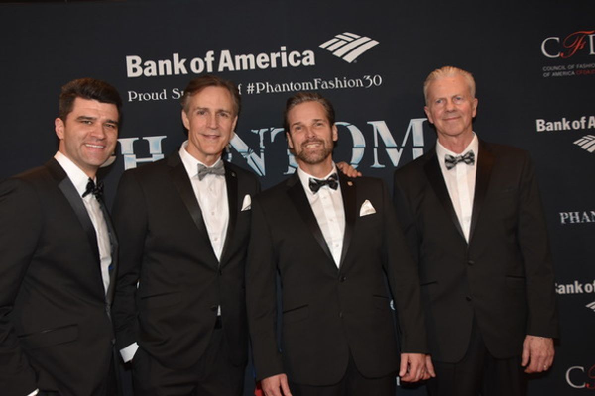 Ben Crawford, Howard McGillin, Hugh Panero and David Caddick at 