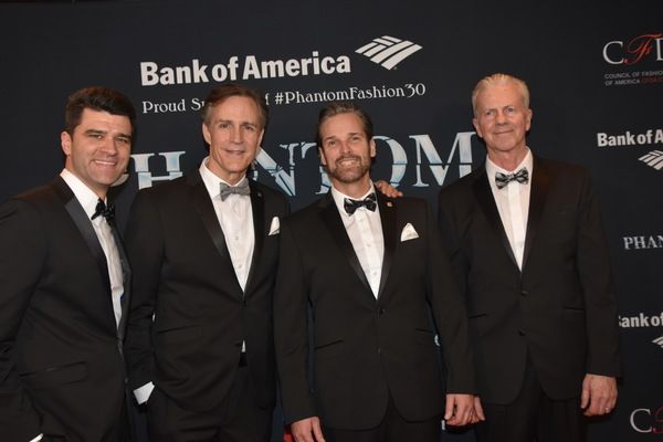 Ben Crawford, Howard McGillin, Hugh Panero and David Caddick Photo