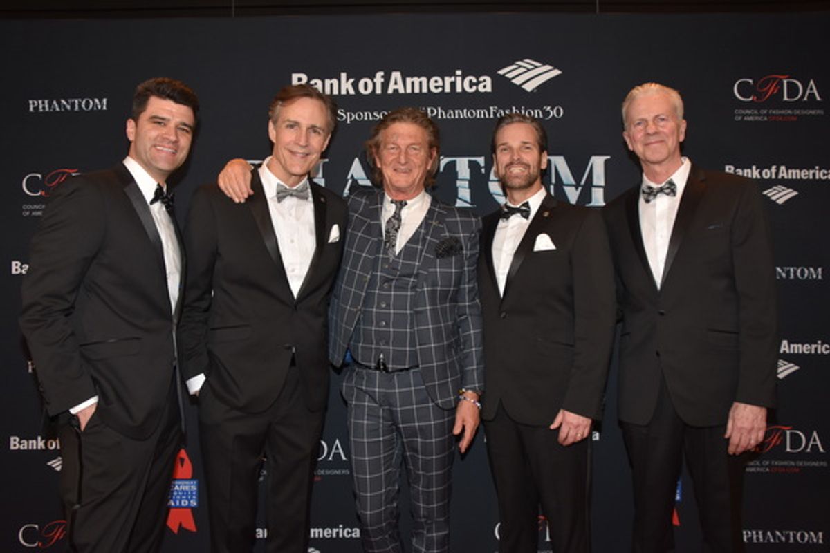 Ben Crawford, Howard McGillin, Nick Graham, Hugh Panero and David Caddick at 