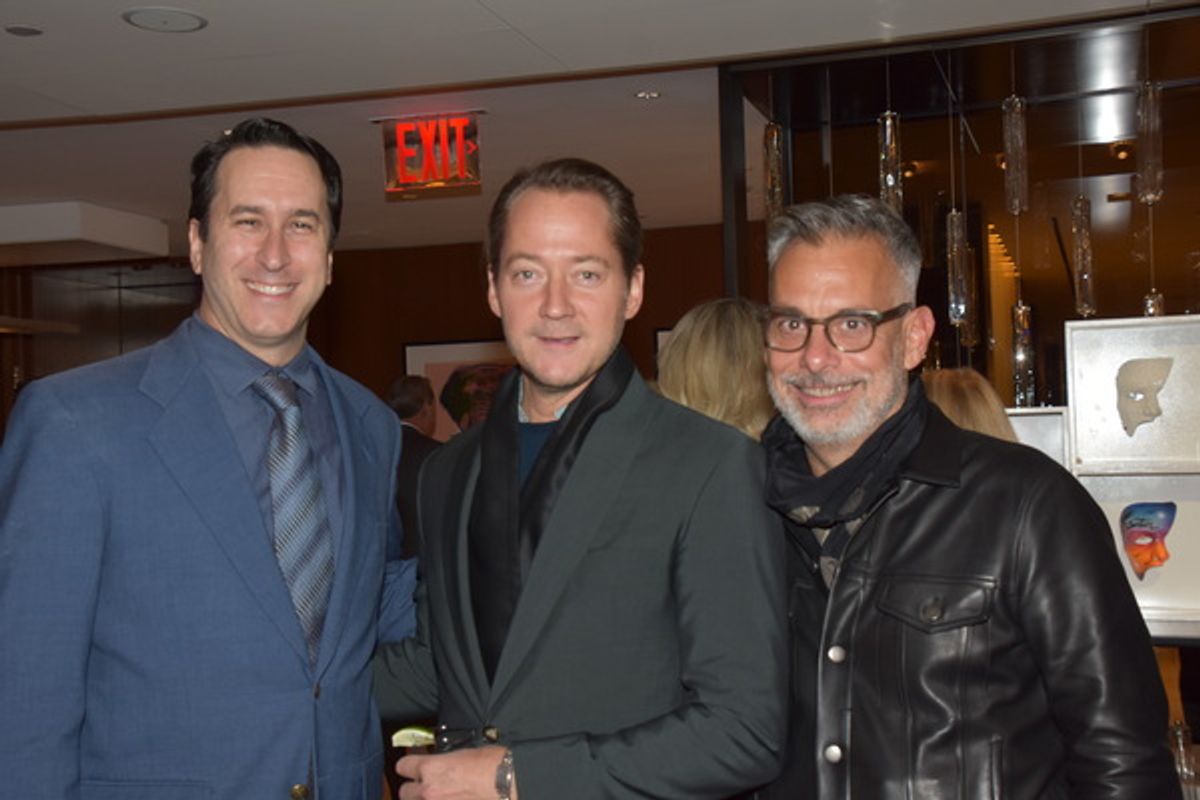 Danny Whitman, Paul Marlow and Joe Mantello at 