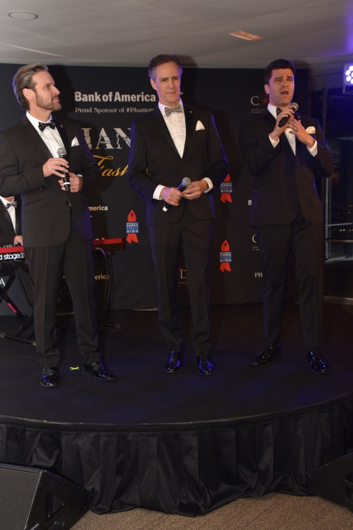 Hugh Panero, Howard McGillin and Ben Crawford at 