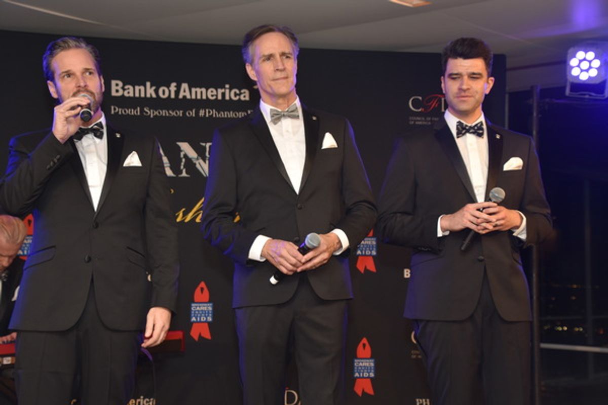 Hugh Panero, Howard McGillin and Ben Crawford at 