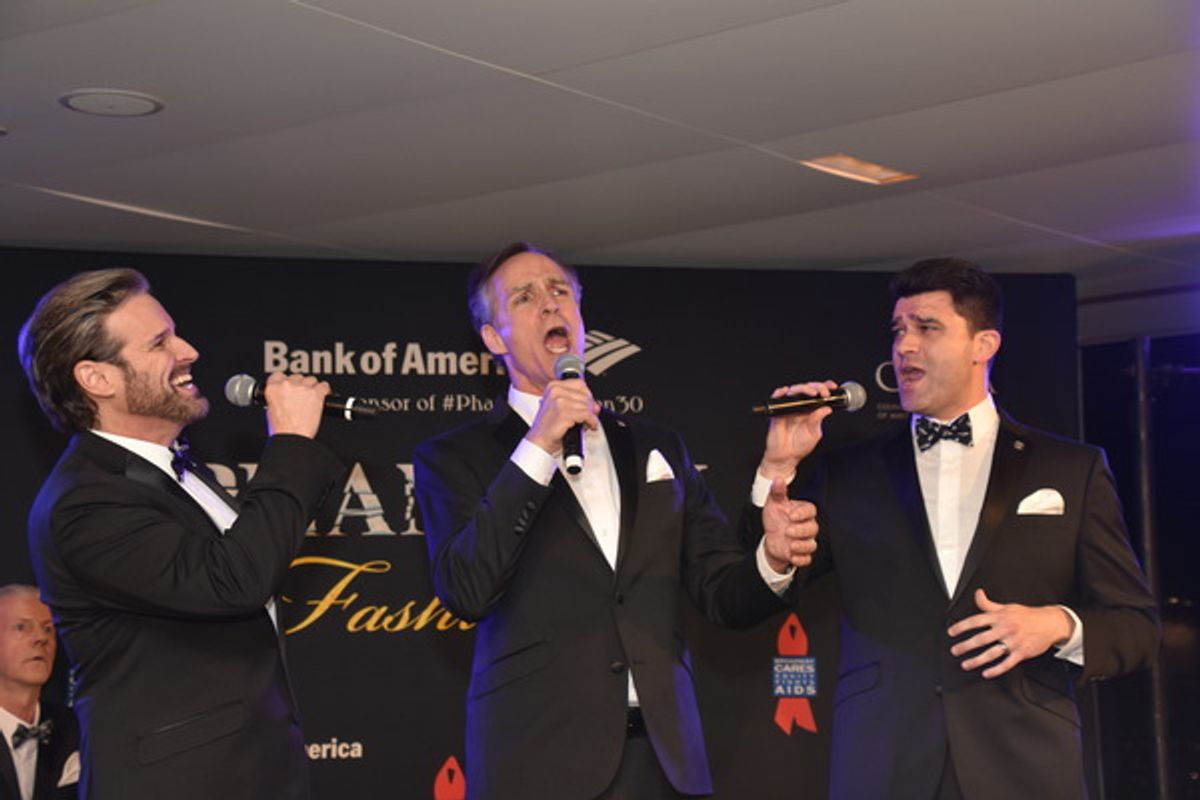 Hugh Panero, Howard McGillin and Ben Crawford at 