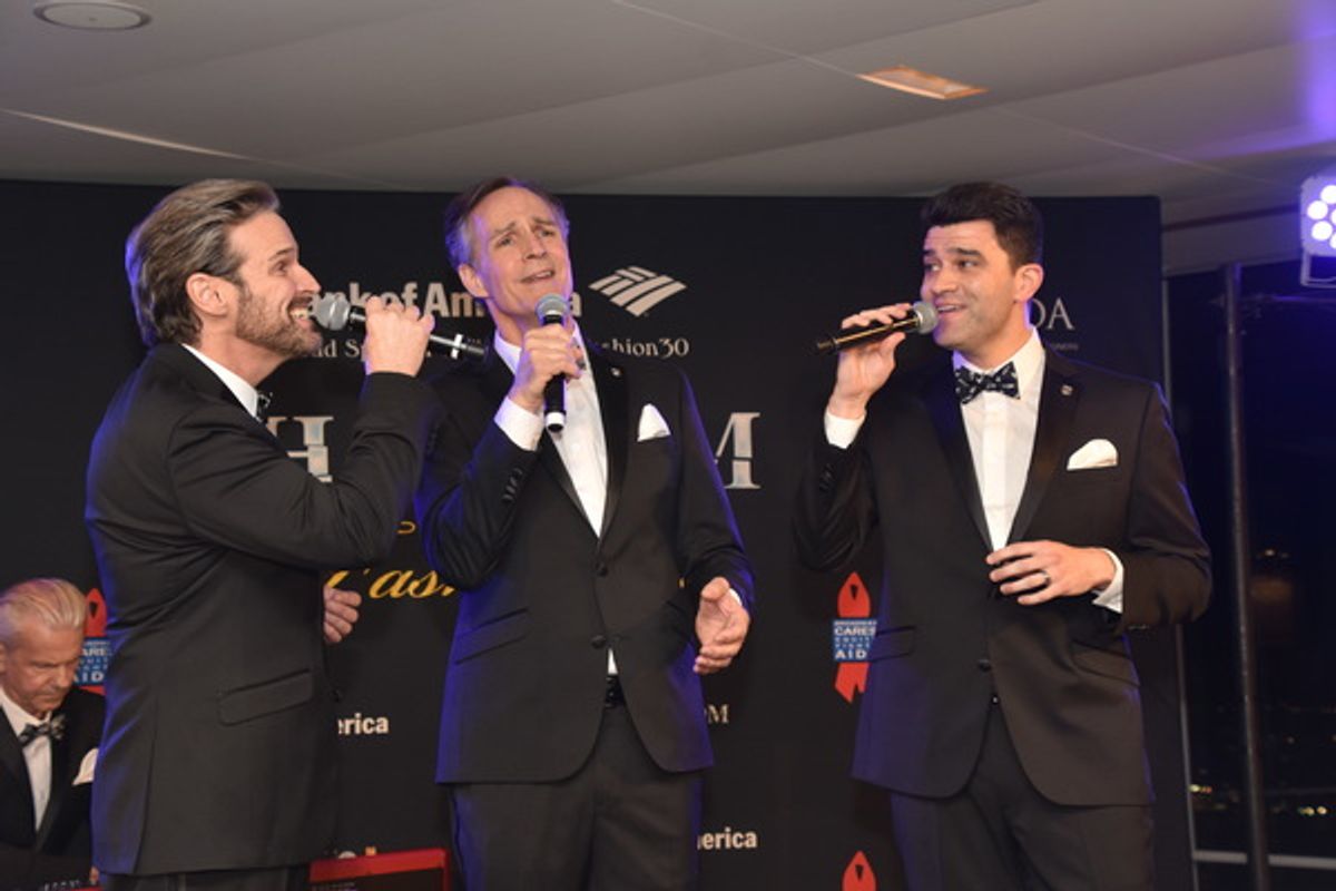 Hugh Panero, Howard McGillin and Ben Crawford at 