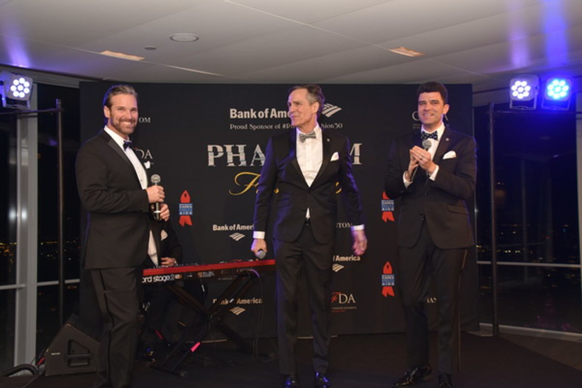 Hugh Panero, Howard McGillin and Ben Crawford at 