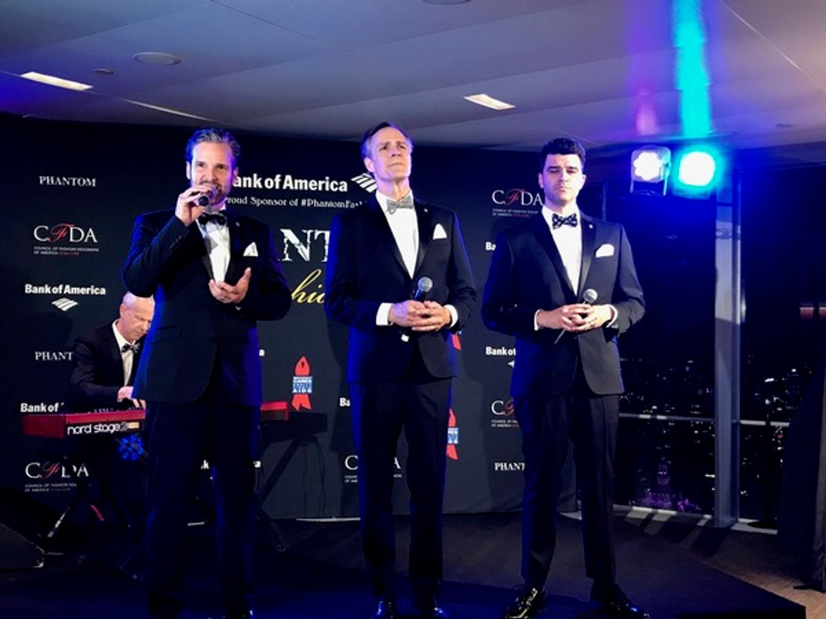 Hugh Panero, Howard McGillin and Ben Crawford at 