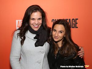 Lindsay Mendez and Sas Goldberg @ BroadwayWorld Lindsay Mendez and Sas Goldberg Photo