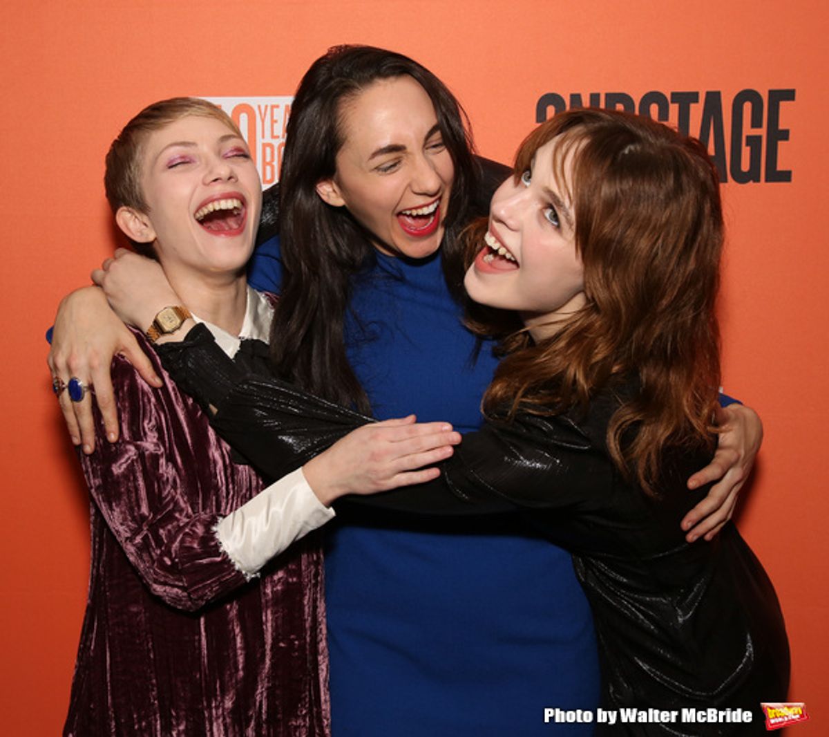 Tavi Gevinson, Lauren Patten and Odessa Young at 