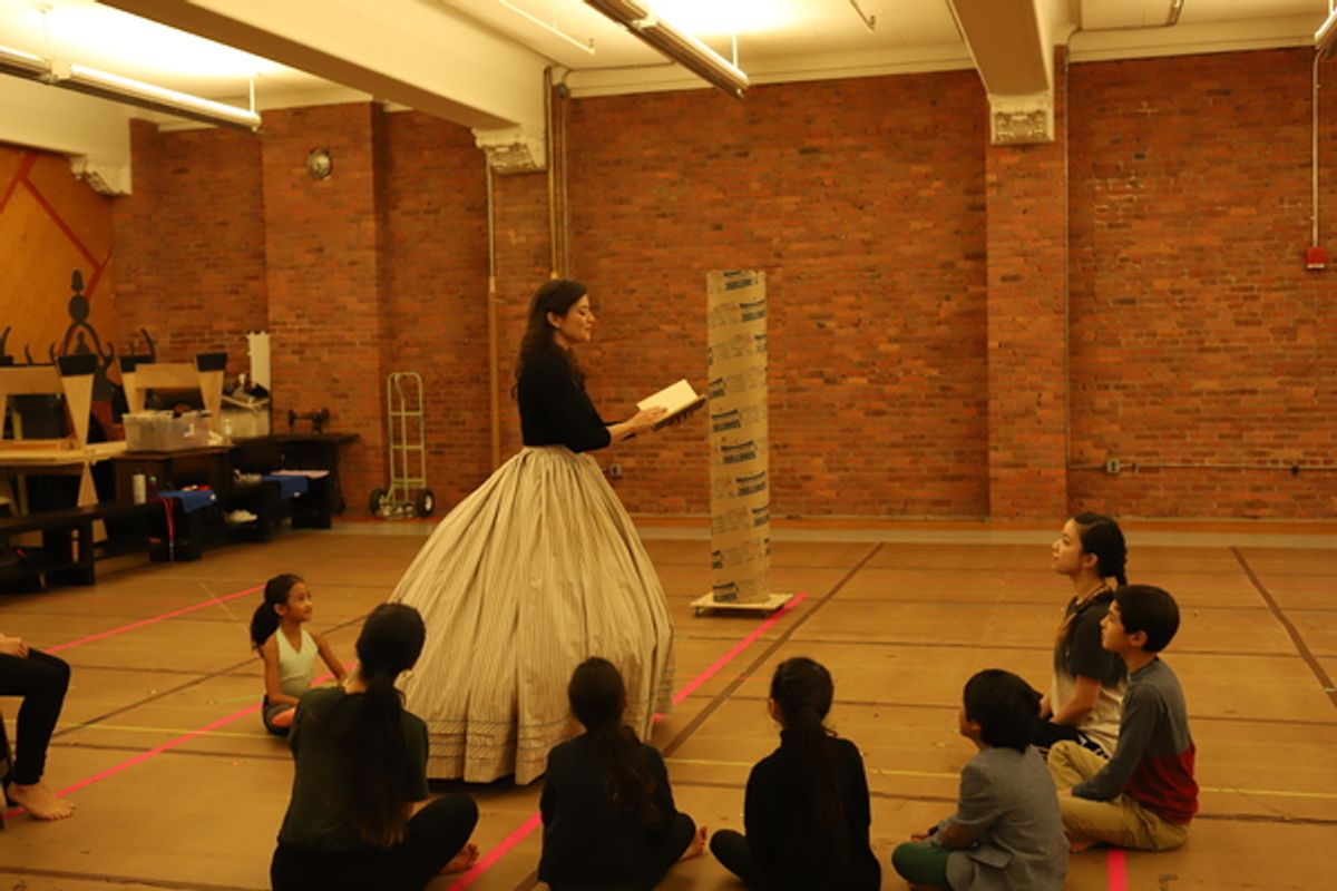 Angela Baumgardner and Young Ensemble Members at 