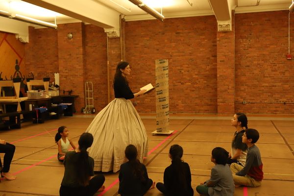 Angela Baumgardner and Young Ensemble Members Photo