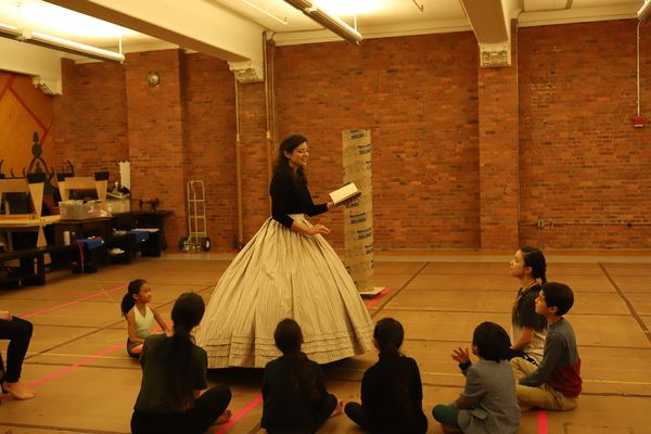 Angela Baumgardner and Young Ensemble Members Photo