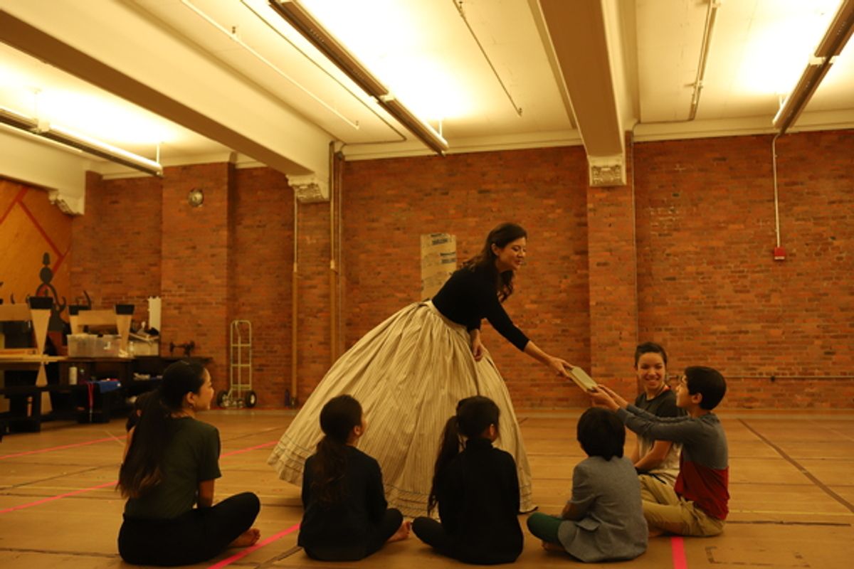 Angela Baumgardner and Young Ensemble Members at 