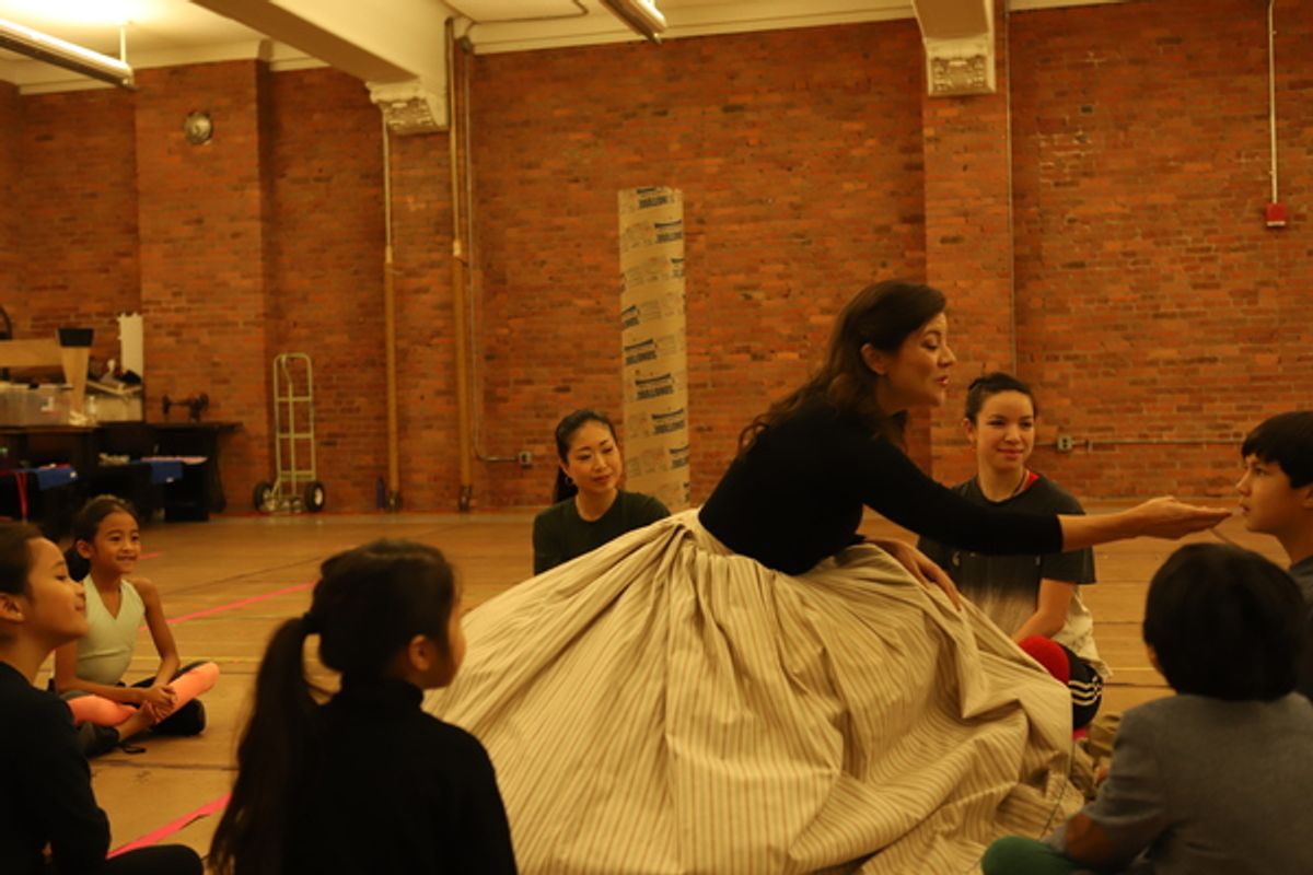 Angela Baumgardner and Young Ensemble Members at 