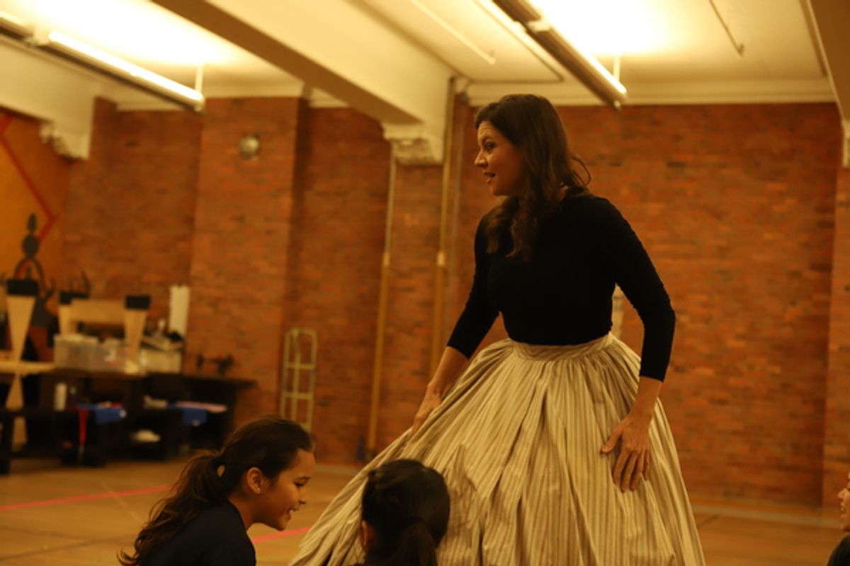 Angela Baumgardner and Young Ensemble Members at 