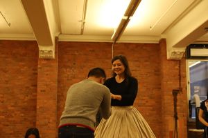 Angela Baumgardner and Ensemble @ BroadwayWorld Angela Baumgardner and Ensemble Photo