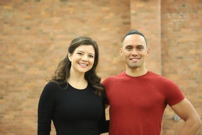 Angela Baumgardner and Pedro Ka'awaloa  Photo