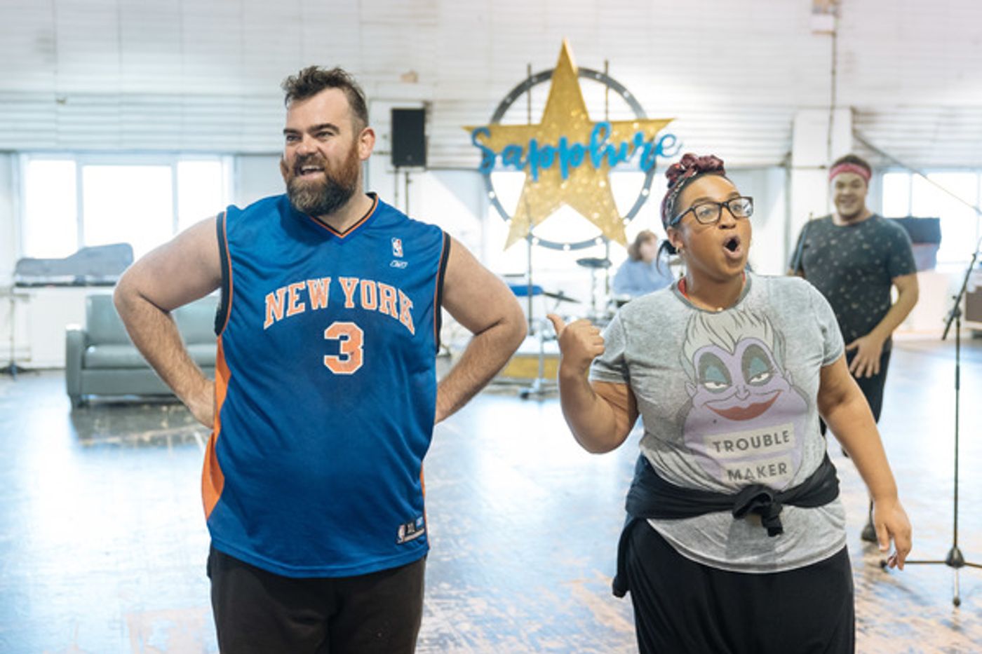 Photo Flash: In Rehearsal with the UK Tour of BILLIONAIRE BOY  Image