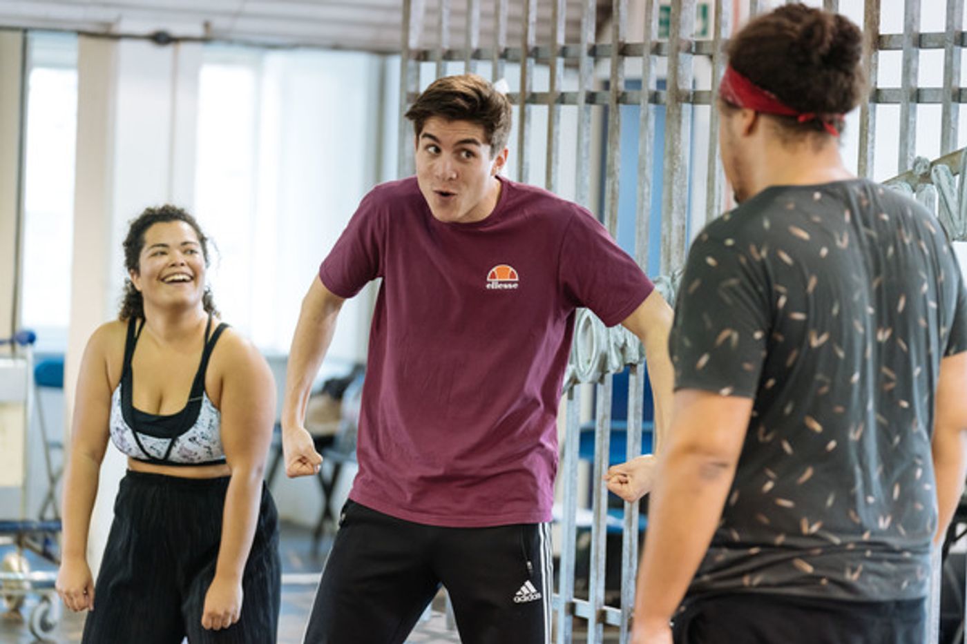 Photo Flash: In Rehearsal with the UK Tour of BILLIONAIRE BOY  Image