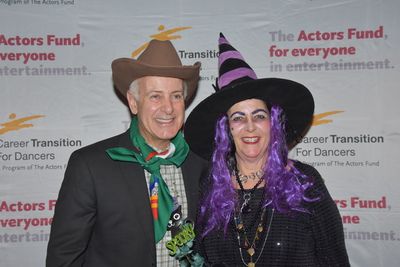 Joseph Benincasa (President and CEO of The Actors Fund) and Pauls Kaminsky Davis Photo