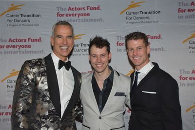 Jerry Mitchell, Evan Ruggerio and Luke Hawkins Photo