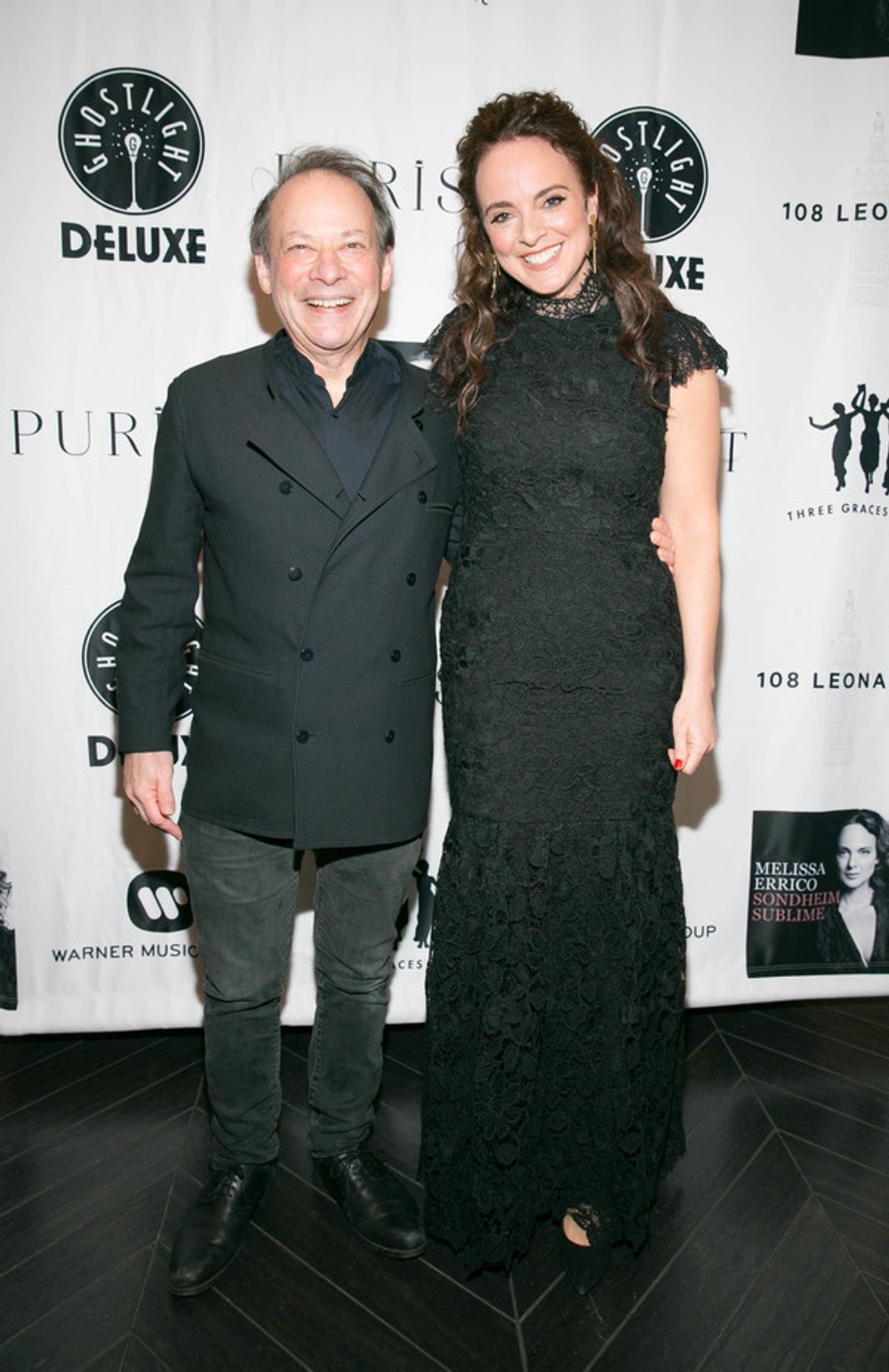 Adam Gopnik and Melissa Errico at 