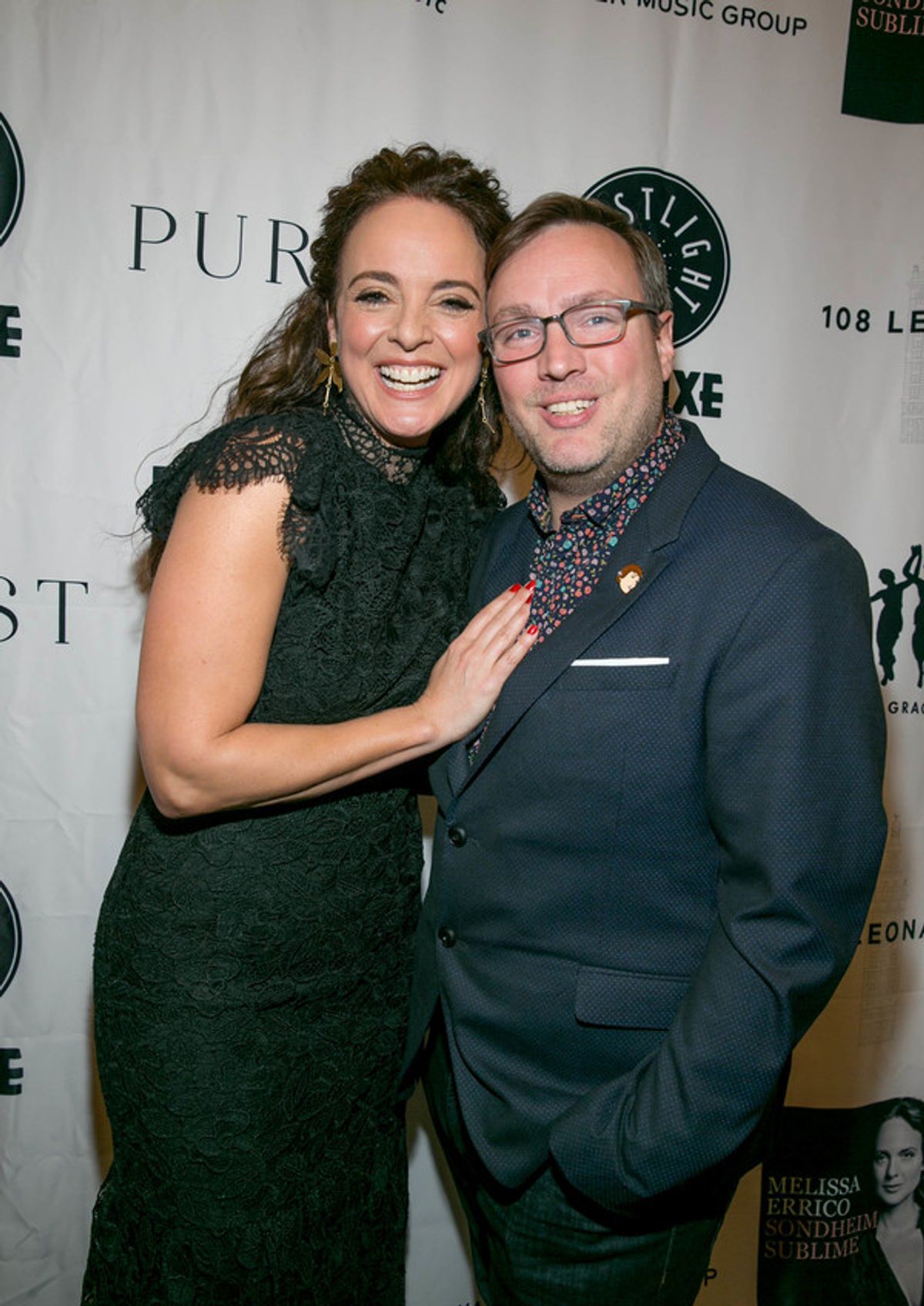 Melissa Errico and Robbie Rozelle at 