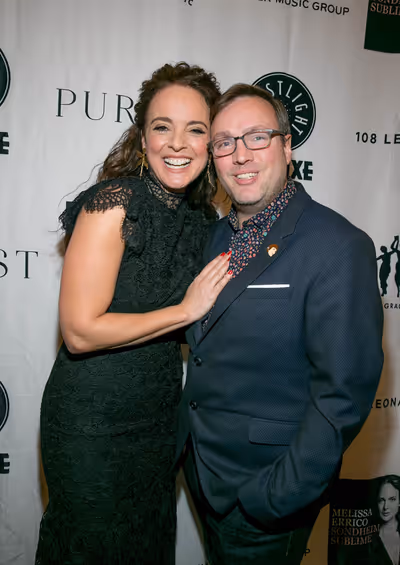 Melissa Errico and Robbie Rozelle Photo
