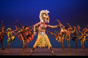 Bradley Gibson as Simba @ BroadwayWorld Bradley Gibson as Simba Photo