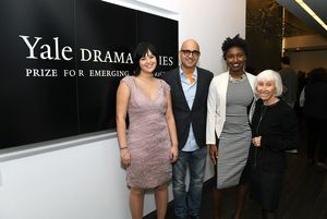 Leah Nanako Winkler, Ayad Akhtar, Bleu Beckford Burrell and Francine Horn Photo