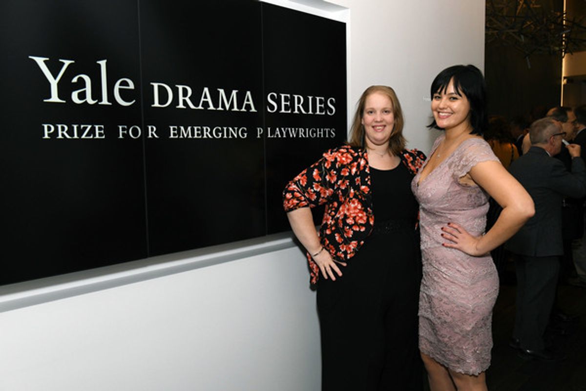 Morgan Gould and Leah Nanako Winkler at 