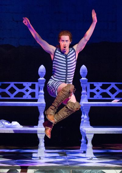 Chris Dwan (Squire Bob Acres) â€” with Chris Dwan.
 Photo