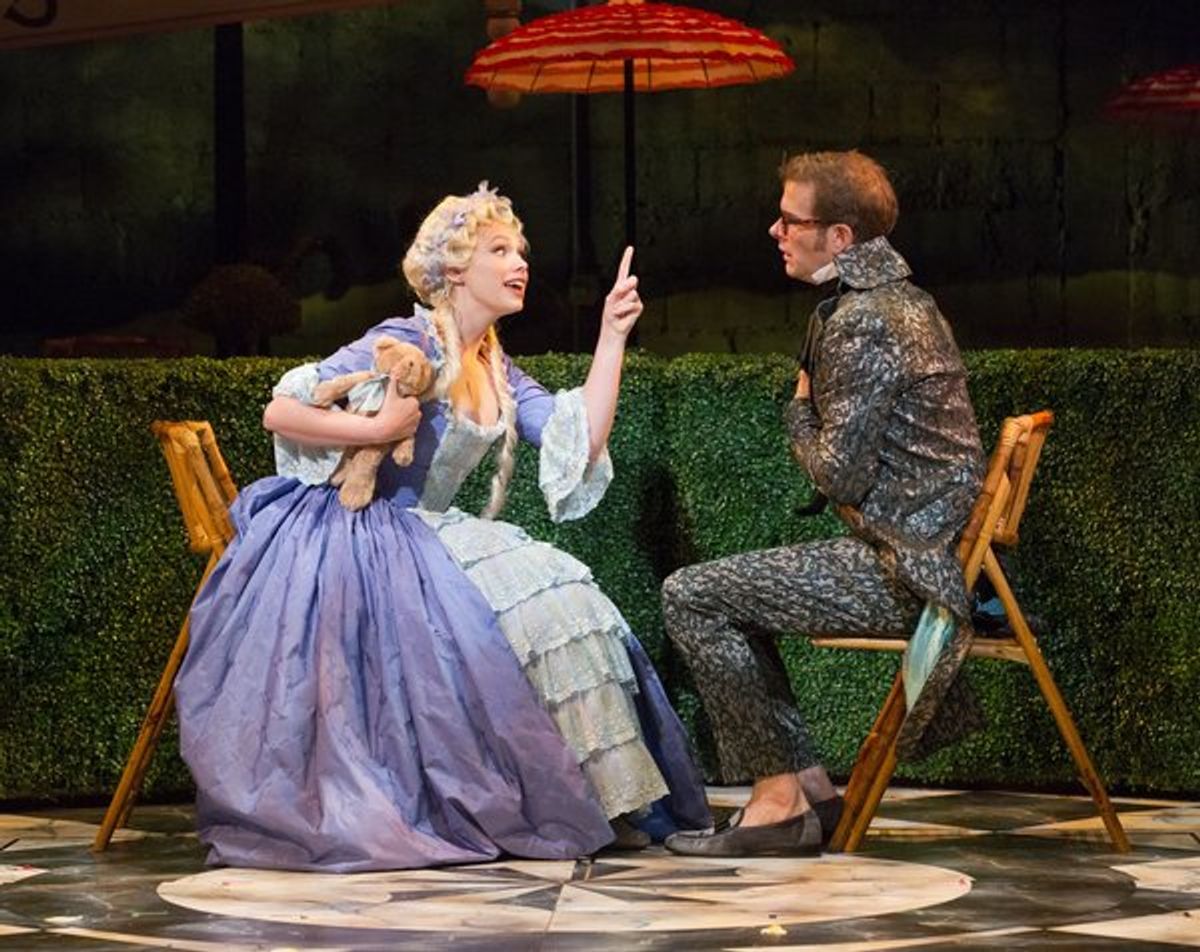 Charlotte Maltby (Julia Melville) & Jim Weitzer (Faulkland)
 at 