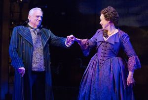 Ed Dixon (Sir Anthony Absolute) & Harriet Harris (Mrs. Malaprop)
 Photo