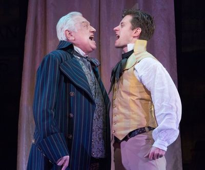 Ed Dixon (Sir Anthony Absolute) & Kevin Massey (Captain Jack Absolute/Ensign Beverly) Photo