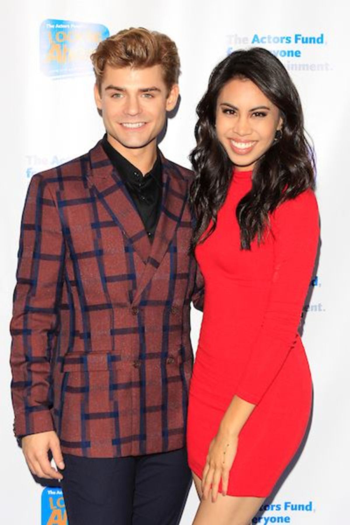 Ashley Argota & Garrett Clayton at 