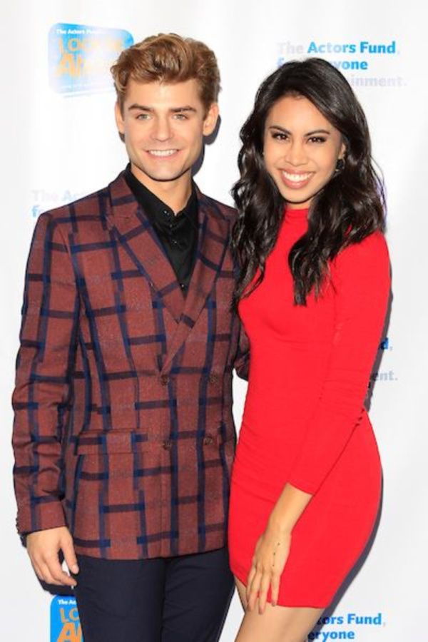 Ashley Argota & Garrett Clayton Photo