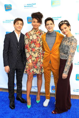 Asher Angel, Sofia Wylie, Joshua Rush & Peyton Elizabeth Lee @ BroadwayWorld Asher Angel, Sofia Wylie, Joshua Rush & Peyton Elizabeth Lee Photo