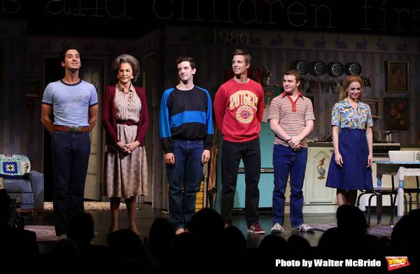 Michael Hsu Rosen, Mercedes Ruehl, Michael Urie, Ward Horton, Jack DiFalco and Roxann Photo