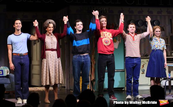 Michael Hsu Rosen, Mercedes Ruehl, Michael Urie, Ward Horton, Jack DiFalco and Roxann Photo