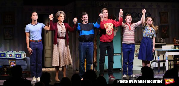 Michael Hsu Rosen, Mercedes Ruehl, Michael Urie, Ward Horton, Jack DiFalco and Roxann Photo